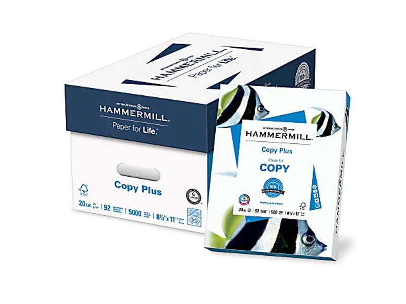 Hammermill Copy Plus Paper 20 Lb FSC Certified