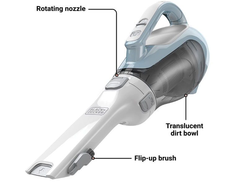 Black Decker dustbuster AdvancedClean Cordless Handheld Vacuum