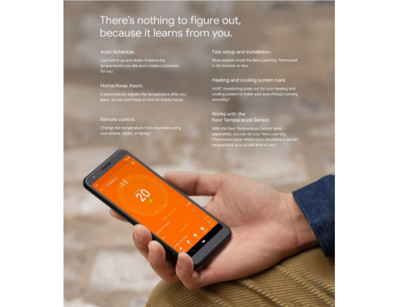 Google Nest Learning Thermostat 3rd Generation