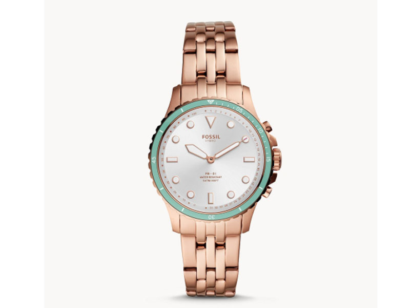 Women's Fossil Hybrid Smartwatch FB-01 Stainless Steel