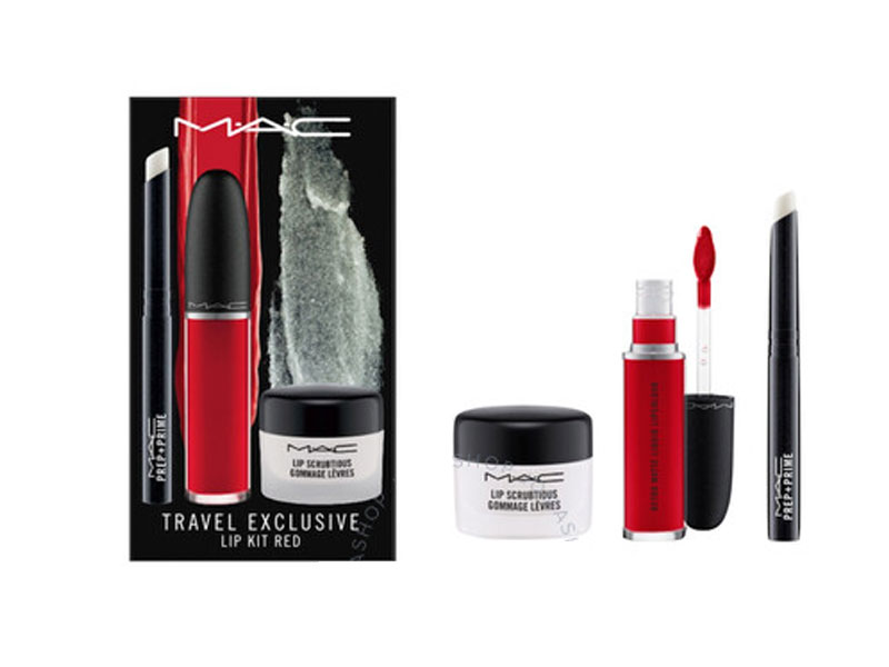 M.A.C Travel Exclusive Lip Kit Red