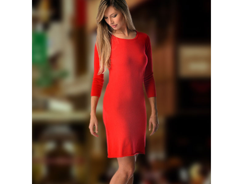 Women's Pure Cashmere Dress