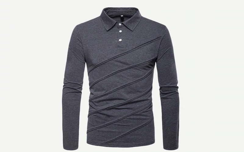 Men Solid Polo Shirt