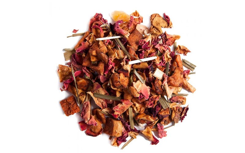 English Garden Mint And Stone Fruit Herbal Tea