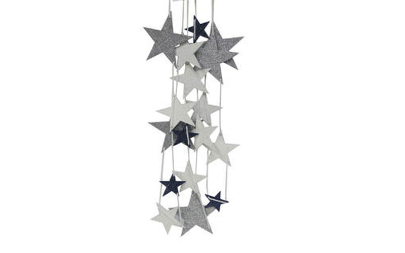 Jaclyn Smith 6' Hanging Star Garland