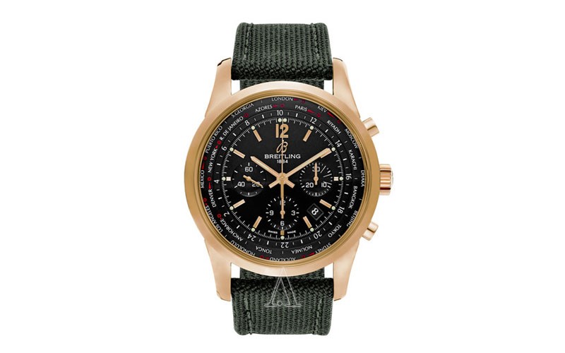 Breitling Transocean Unitime Pilot Mens Watch