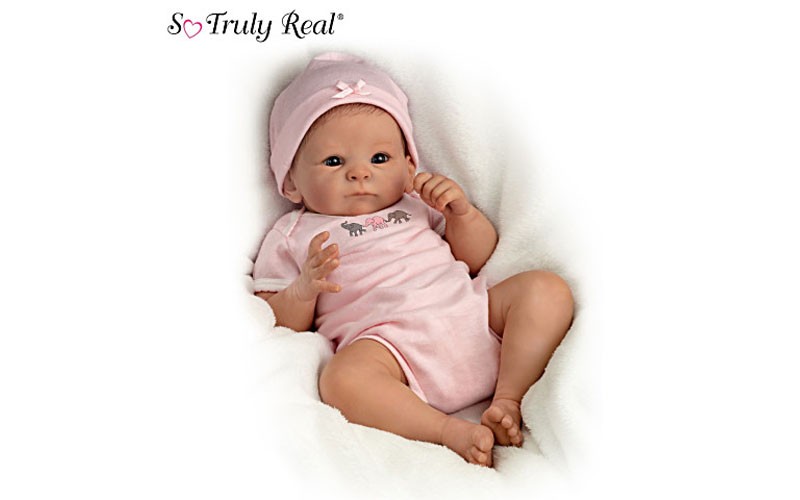 Tasha Edenholm Little Peanut Lifelike Poseable Baby Doll