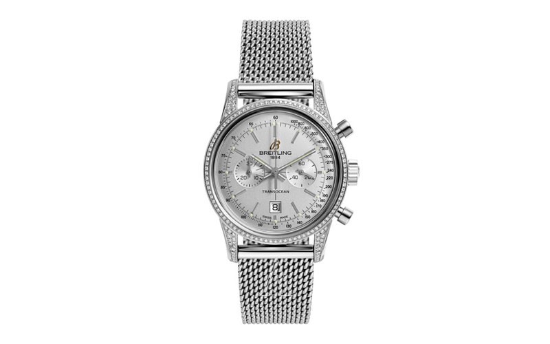 Breitling Transocean Chronograph 38  Mens Watch