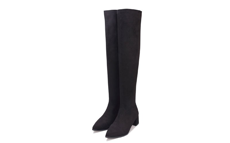 Over The Knee Heeled Boots