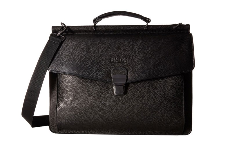 Kenneth Cole Reaction My Rod Ern Life Computer Dowel Rod Portfolio Black