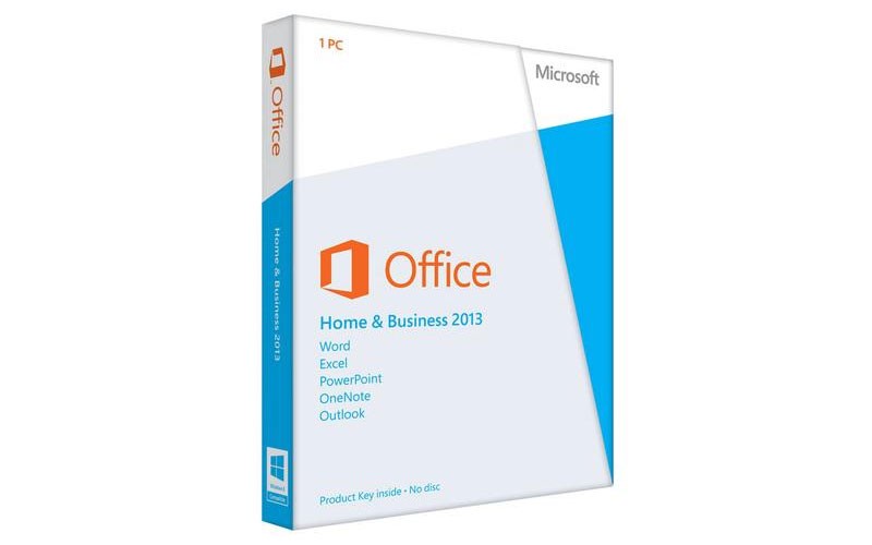 Microsoft Office Home & Business 2013 Medialess Retail Box