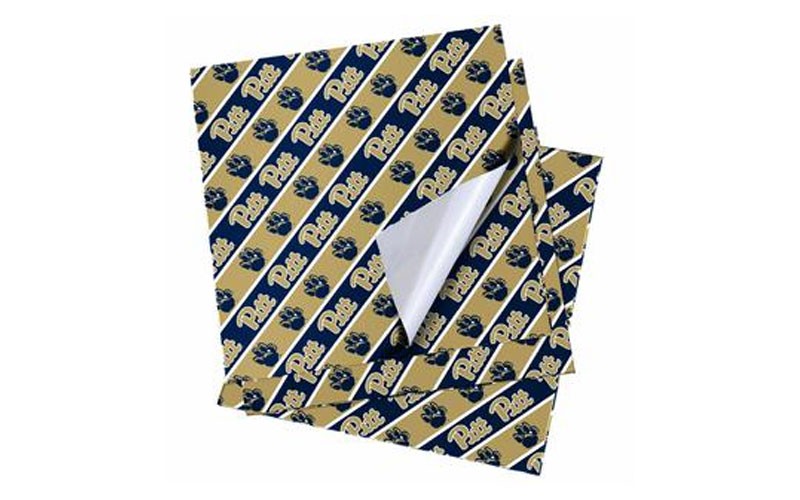 NCAA Folded Gift Wrapping Paper - Pitt Panthers