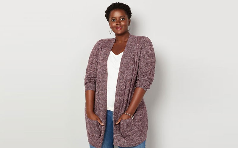 Cable Pocket Cardigan