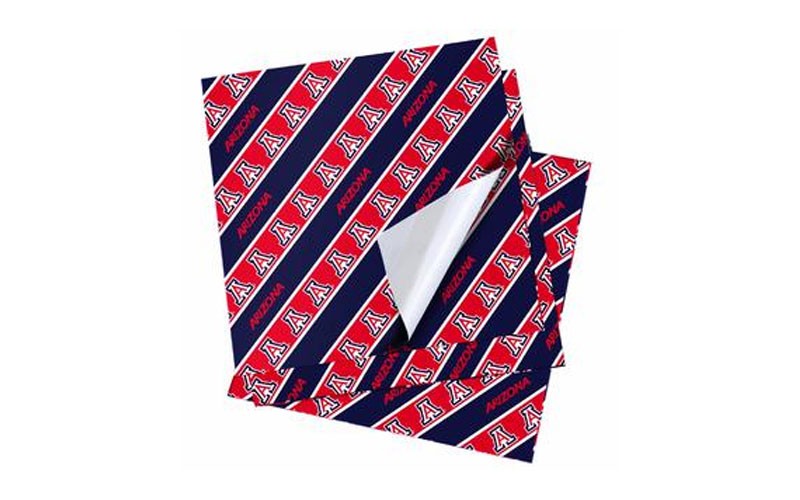 NCAA Folded Gift Wrapping Paper - Arizona Wildcats