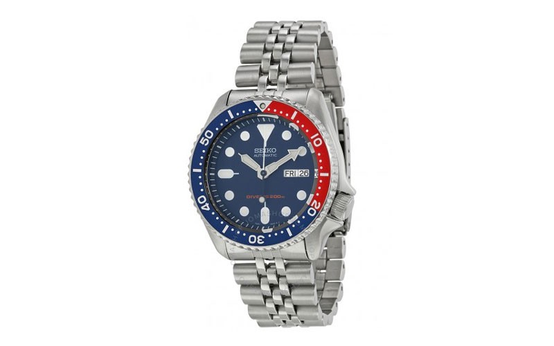 Seiko Divers Automatic Navy Blue Dial Mens Watch