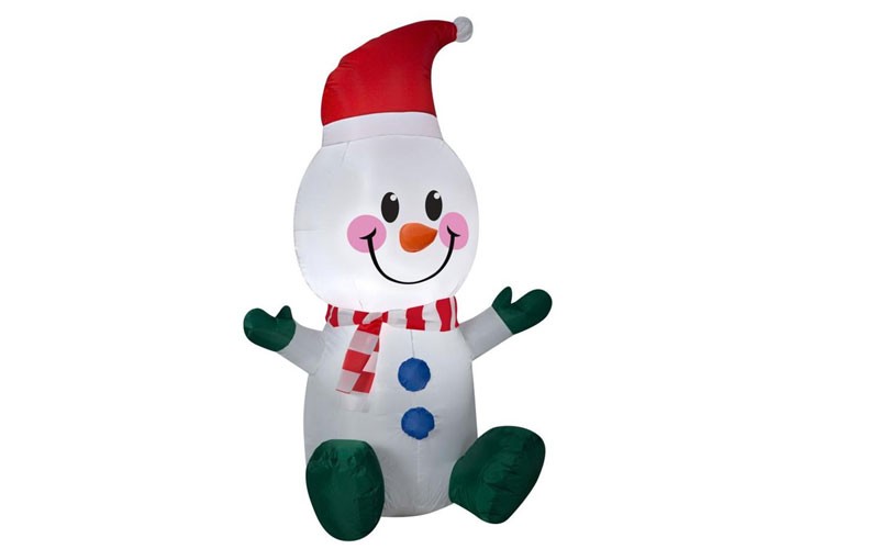 Holiday Living 4-ft Lighted Snowman Christmas Inflatable