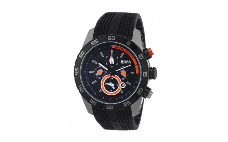 Hugo Boss Motorsports Black Dial Chronograph Mens Watch