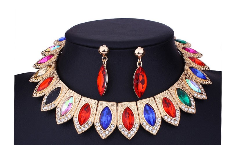 Ericdress Wedding Accessories Diamante Jewelry Set for Women