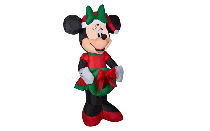 Disney 3.51-ft Lighted Minnie Mouse Christmas Inflatable