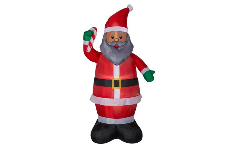 Holiday Living 6.99-ft Lighted Santa Christmas Inflatable