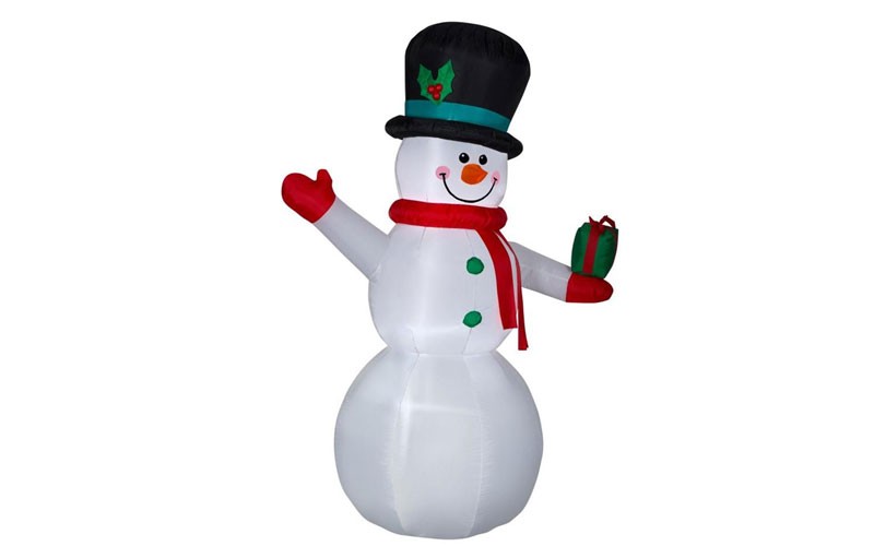 Holiday Living 6.99-ft Lighted Snowman Christmas Inflatable