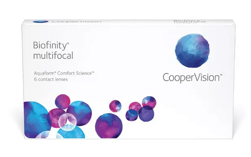 Biofinity Multifocal 1 year supply 2x6 Monthly Disable Contacts