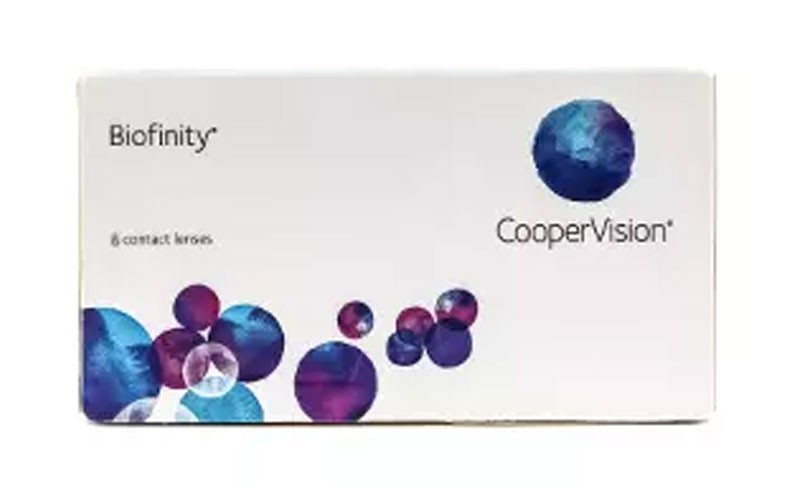 Biofinity 6 Pack 6 Lenses per box Monthly Disposable