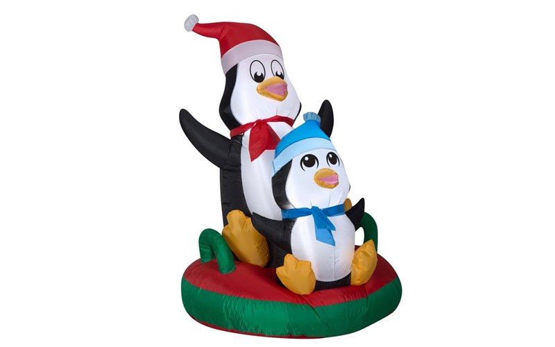 Holiday Living 4-ft Lighted Penguin Christmas Inflatable