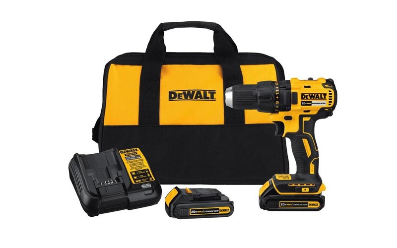 Dewalt 20-volt Max 1/2-in Brushless Cordless Drill (2-Batteries Included)