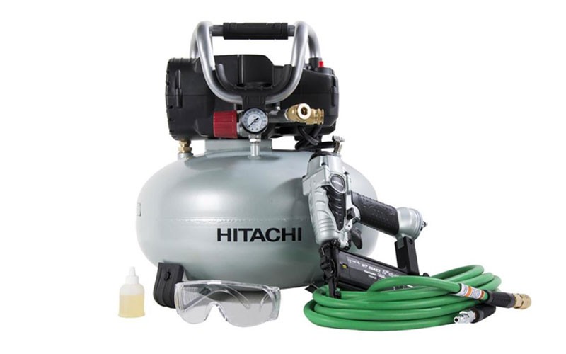 Hitachi 6-Gallon Portable Electric Pancake Air Compressor