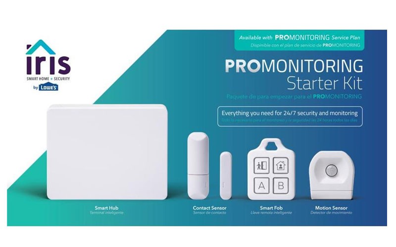 Iris Pro Monitoring Home Automation Security Pack