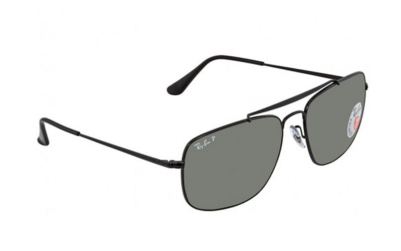 Rayban The Colonel Green Polar Square Sunglasses