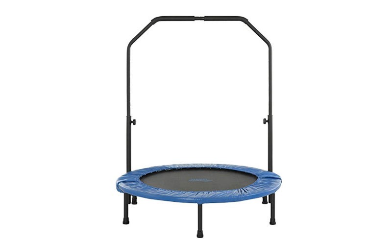 40in Mini Trampoline with Handrail