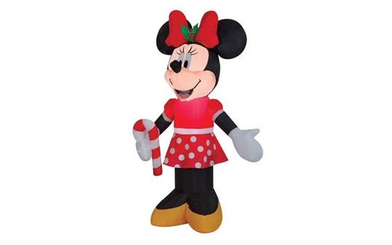 Gemmy 39049 Christmas Inflatable Minnie Mouse, Fabric, 3.5'