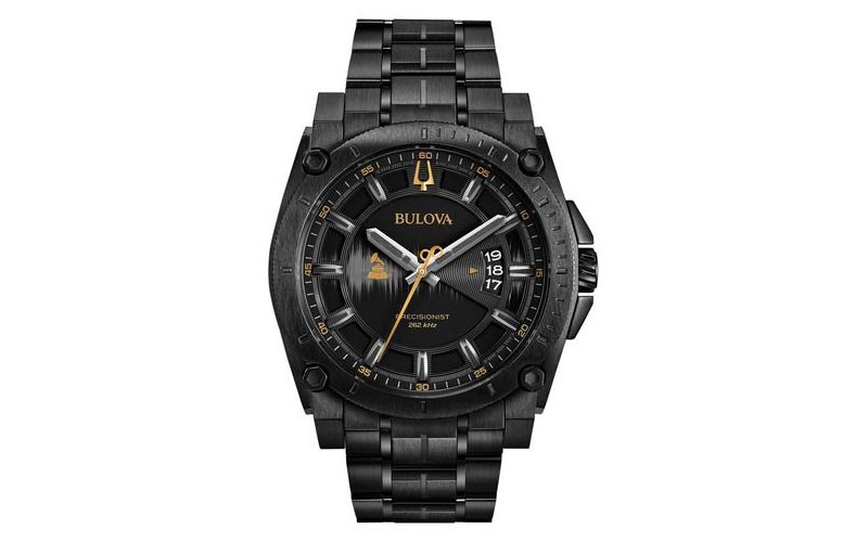 Bulova Special Edition Grammy Precisionist Black Case & Bracelet Date