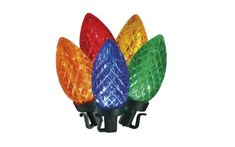 Trim A Home® 100 LED C9 Lights On A Reel - Multi-Color