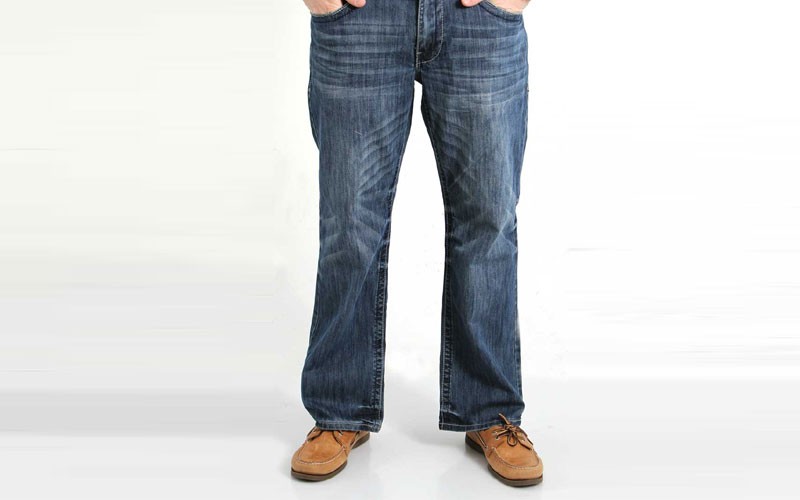 Axel Jeans Digby Relaxed Fit Bootcut Stretch Jeans for Men