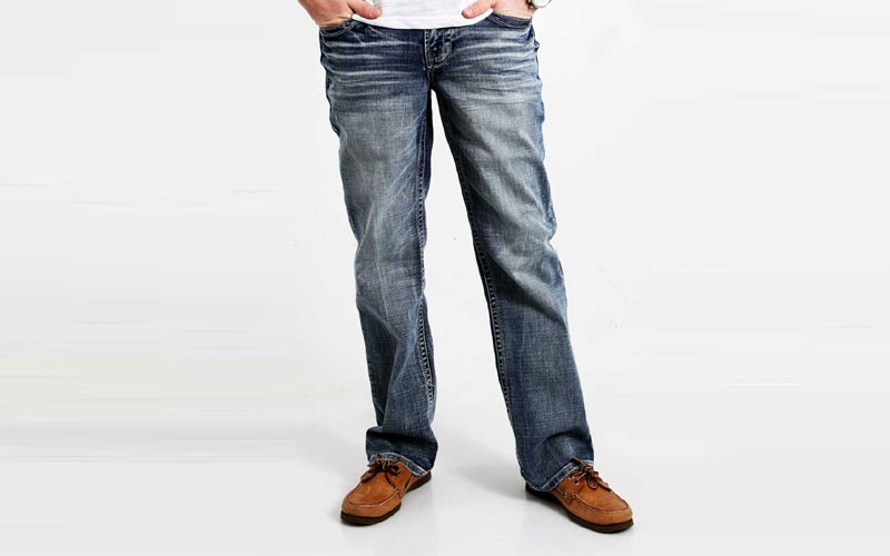 Axel Jeans Norwalk Slim Fit Boot Cut Stretch Jeans for Men
