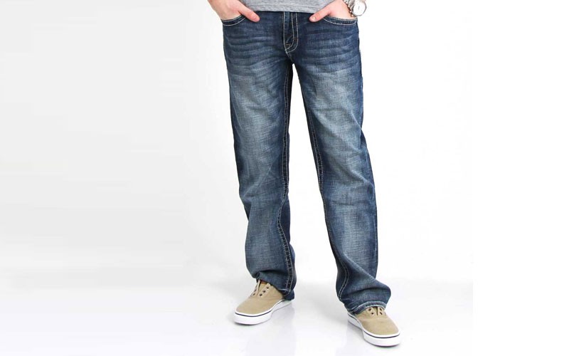Axel Jeans Rockville Slim Fit Straight Stretch Jeans for Men