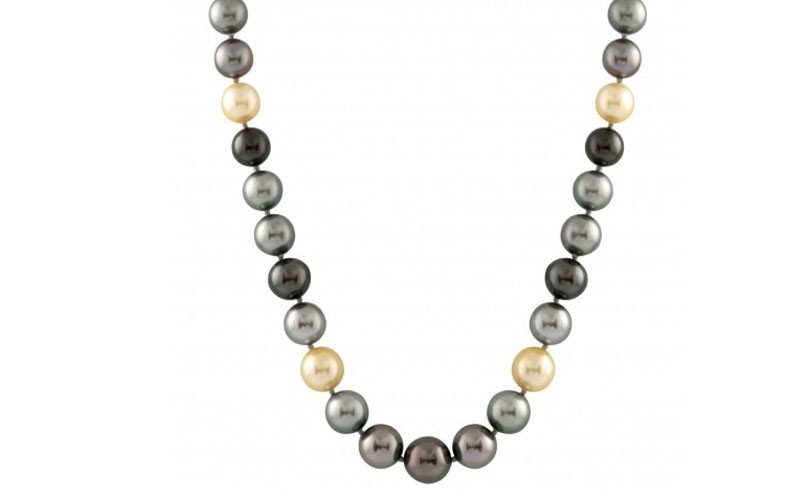 Bella Pearl South Sea and Tahitian Pearl Necklace