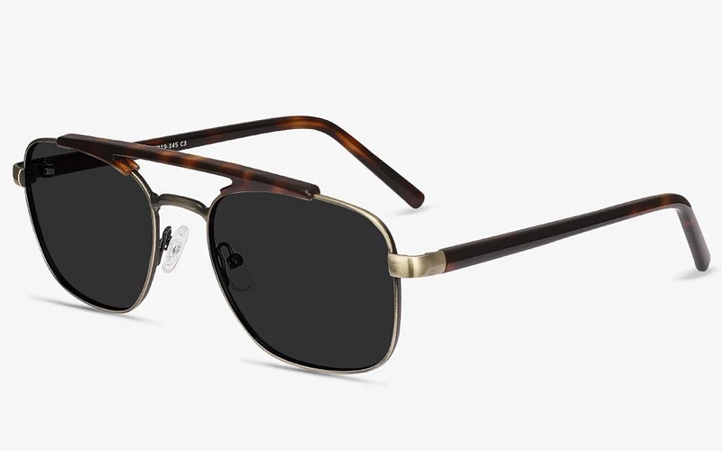 Tortoise Bronze Sunglasses For Men