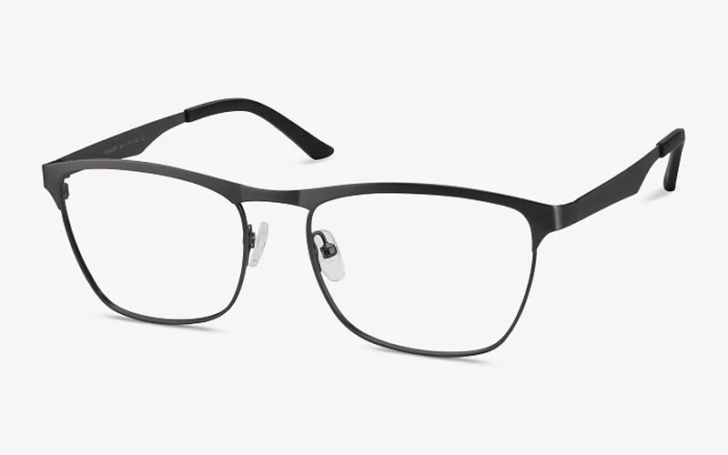 Foundry Gunmetal Eyeglasses