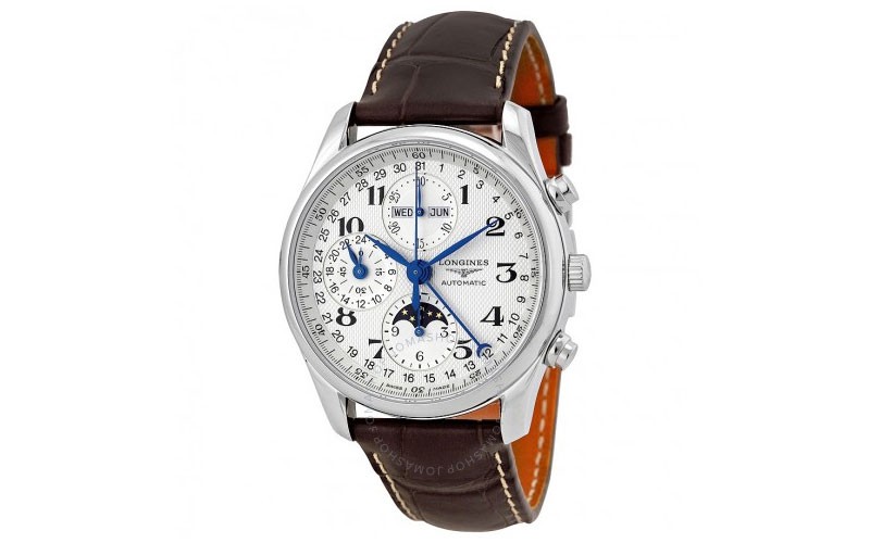 Longines Master Collection GMT Moonphase Mens Watch