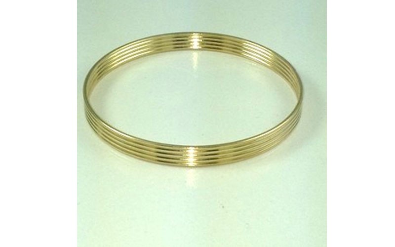 Wide Linear Bangle