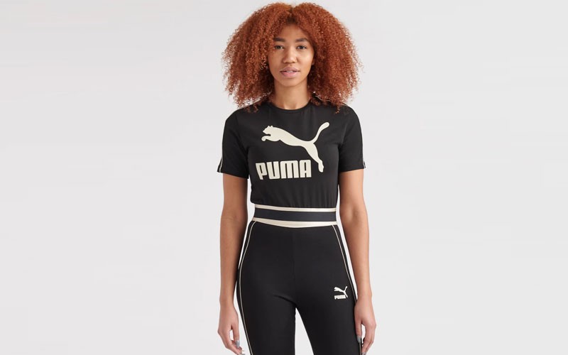 Puma Revolt Cropped Tee