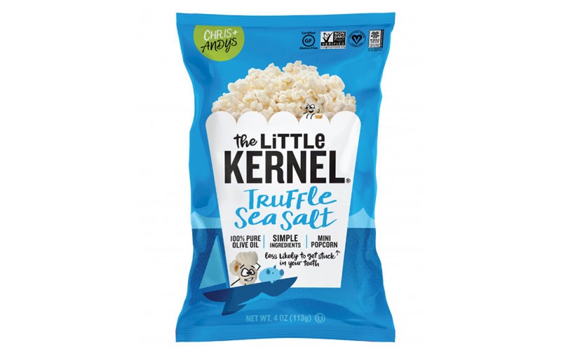 The Little Kernel Mini Popcorn Truffle Sea Salt 4 oz Bags Single Pack