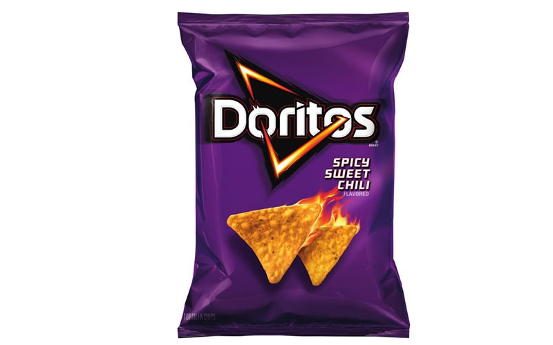 Frito Lay Doritos Spicy Sweet Chili 1.75 oz Bags Pack of 64