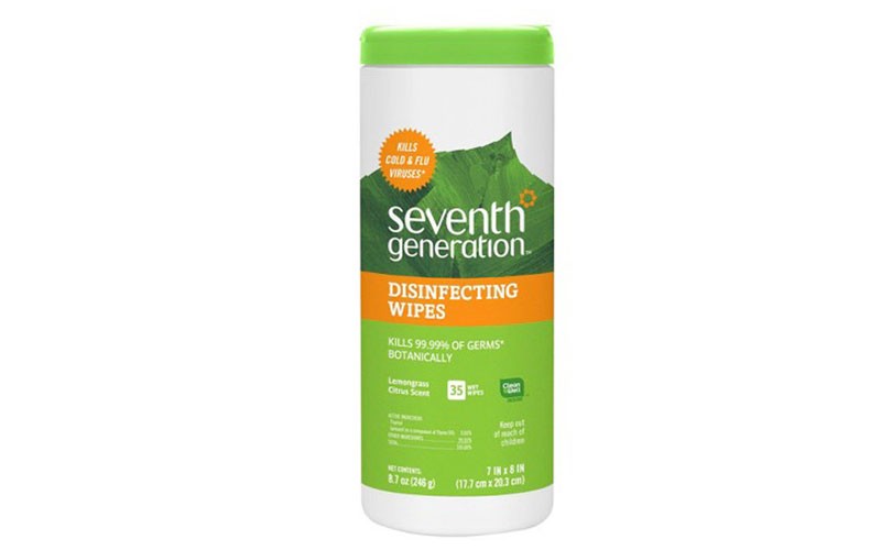 Seventh Generation Lemongrass & Citrus Scent Disinfecting Wipes