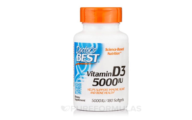 Vitamin D3 5000 IU-180 Softgels