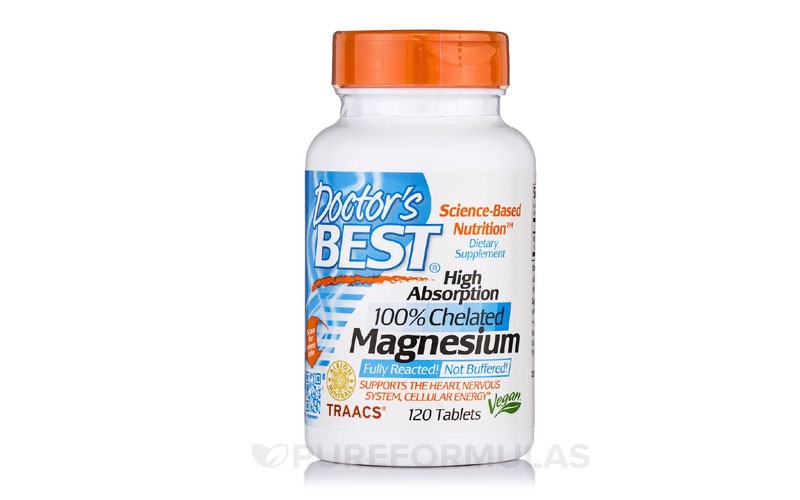 High Absorption Magnesium (100% Chelated with Traccs) 120 Tablets